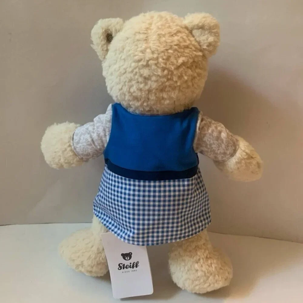 NEW Steiff Collectible MILA Teddy Bear Traditional German Bavaria Dirndl Dress